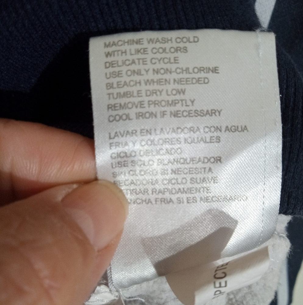 Starter Black Label City Players Blue and Black Sweatshirt - Picture 5 of 8